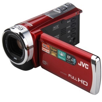 JVC GZ-EX355RAC WIFI高清閃存攝像機 紅色魅力與第二代增強型WIFI的完美融合